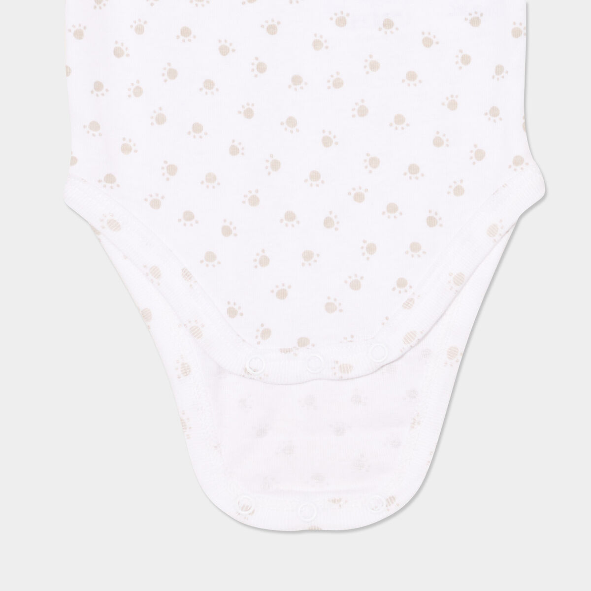 Lot 3 bodies US coton manches courtes blanc bébé