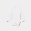 Lot 3 bodies crois&eacute;s manches longues rose clair b&eacute;b&eacute;