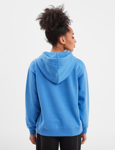 Sweat à capuche hoodie Creeks Original bleu femme