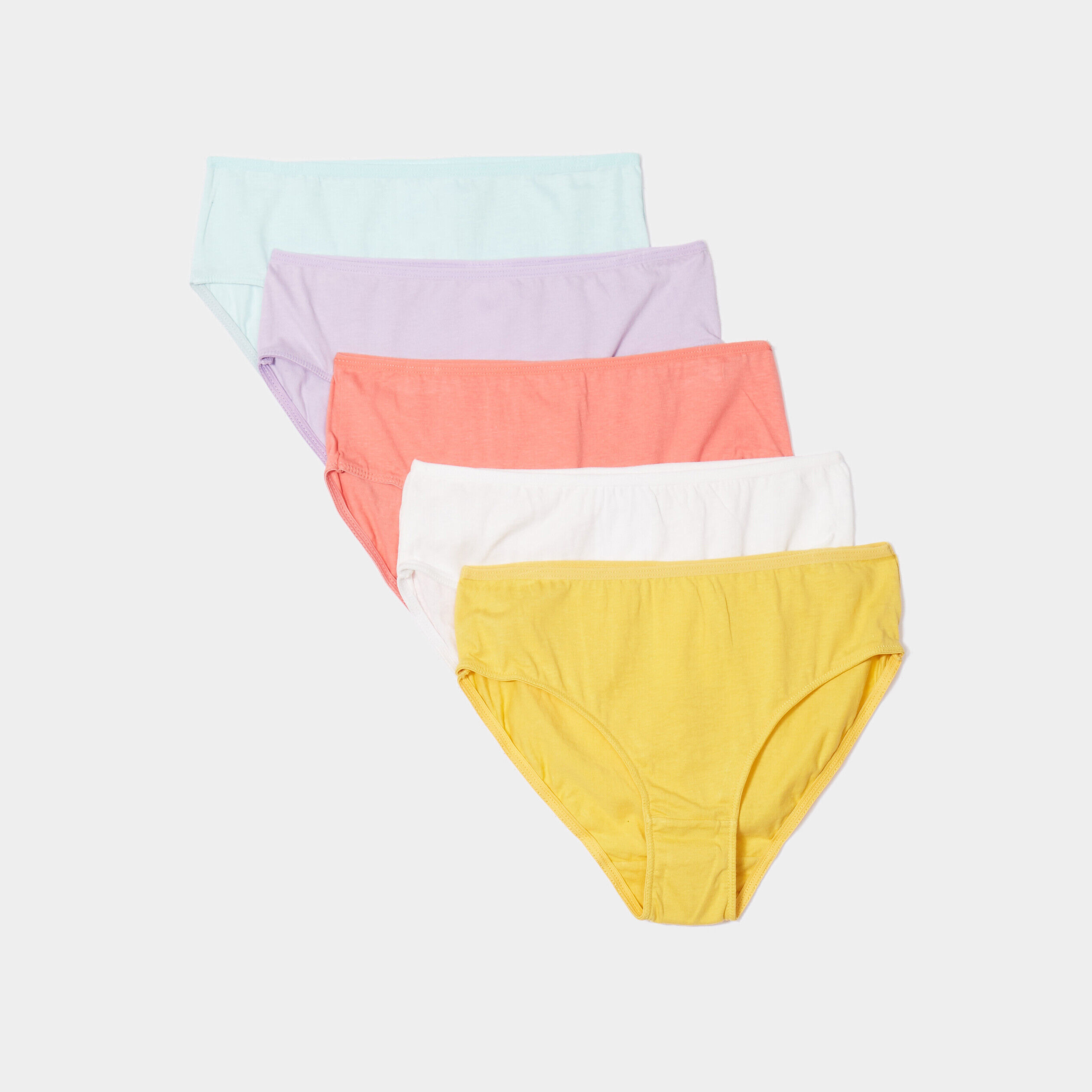 Lot 5 culottes coton vert fille LH