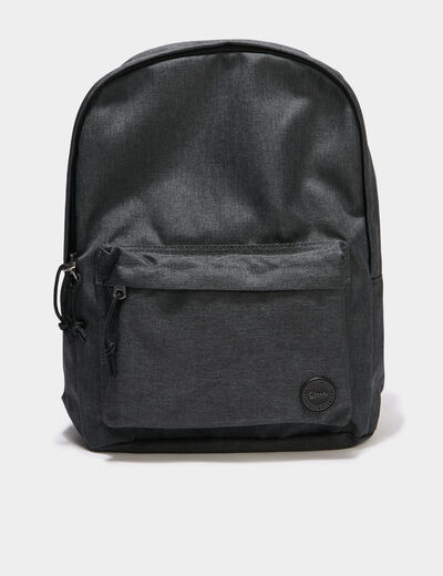 Sac &agrave; dos gris fonc&eacute; femme