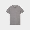 T-shirt col rond manches courtes Creeks gris foncé homme