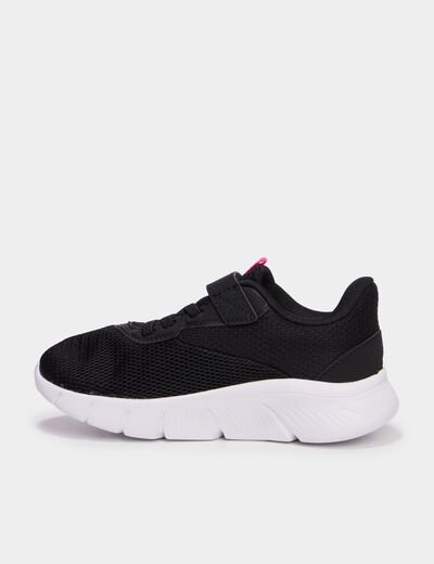 Baskets running scratchs Puma Flexfocus noir fille