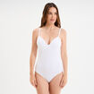 Body triangle ajustable blanc femme