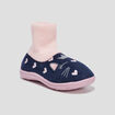 Chaussons chaussettes noir fille