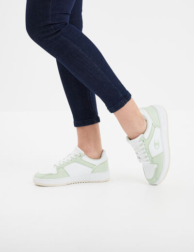 Tennis à lacets Rebound 2.0 Champion vert menthe femme