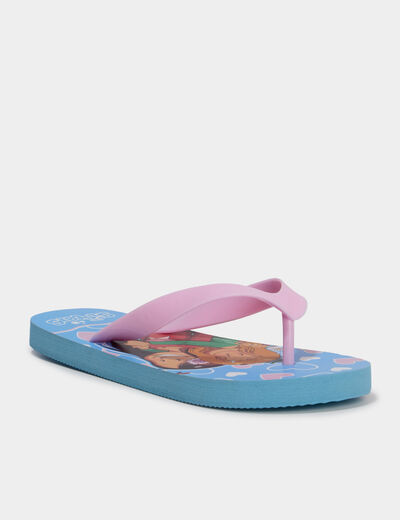 Tongs Les Sisters multicolore fille