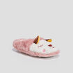 Chaussons mules blanc fille