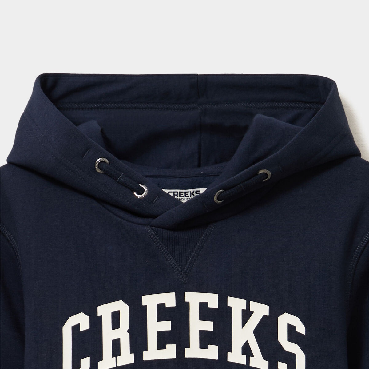 Sweat hoodie 1 poche oversize bleu marine gar&ccedil;on