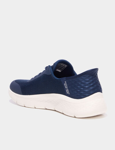 Baskets running Slip Ins GO WALK FLEX bleu marine femme