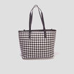 Sac shopper porté-épaule multicolore femme