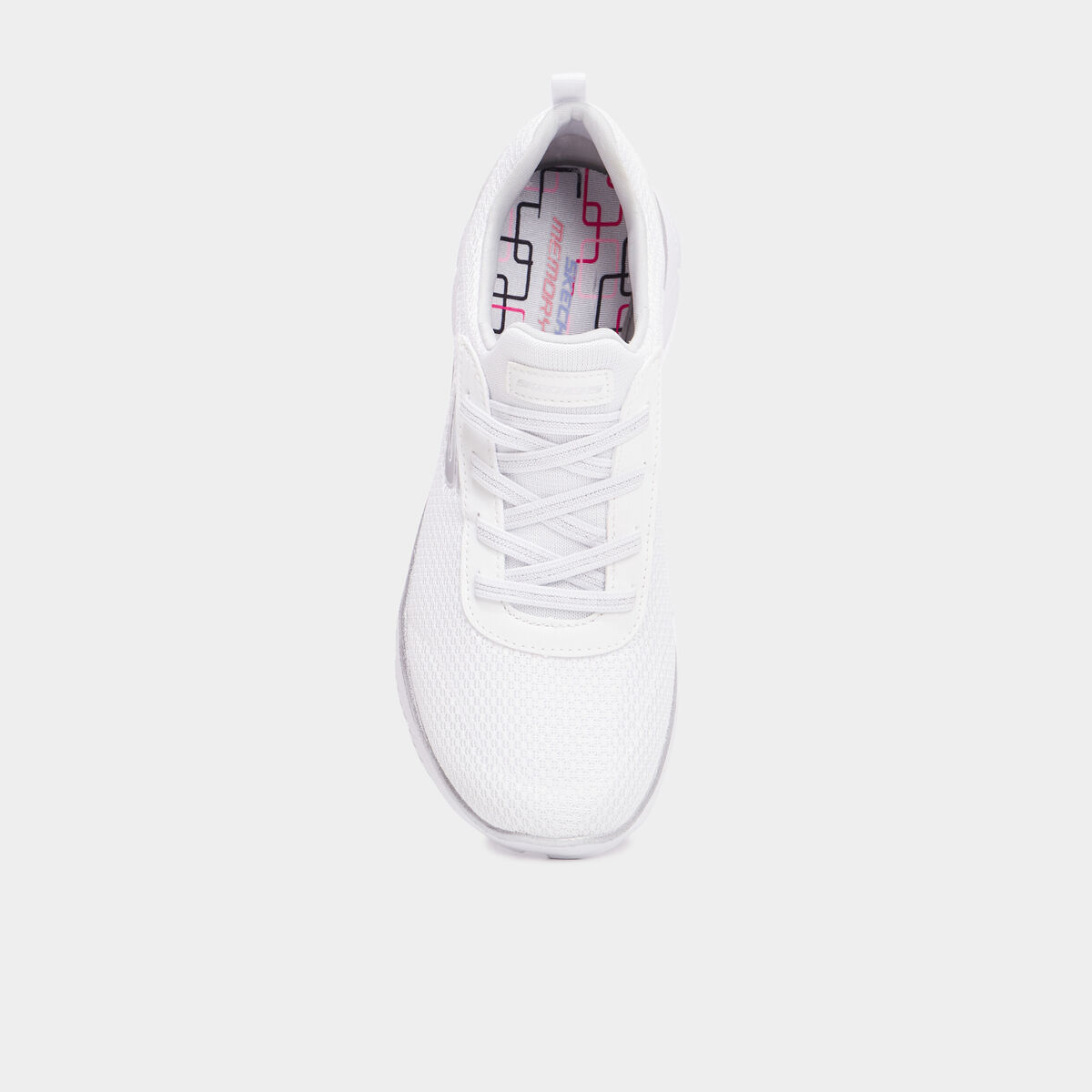 Baskets running Skechers Pure Genius blanc femme
