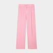 Pantalon de pyjama fluide rose femme