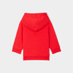 Sweat à capuche hoodie Creeks rouge fluo bébé garçon