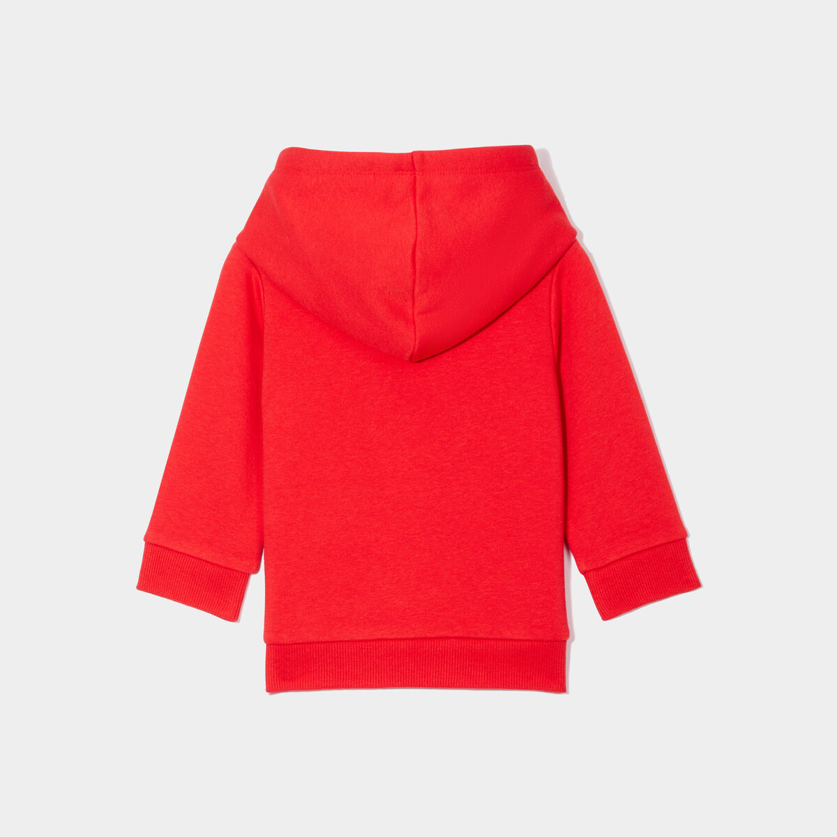 Sweat à capuche hoodie Creeks rouge fluo bébé garçon