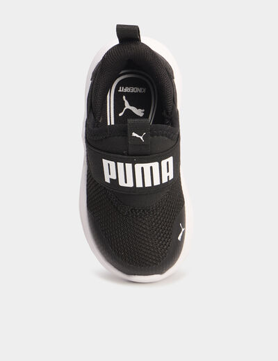Running élastiquées Softride Puma noir bébé garçon