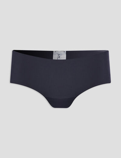 Shorty microfibre sans coutures noir femme