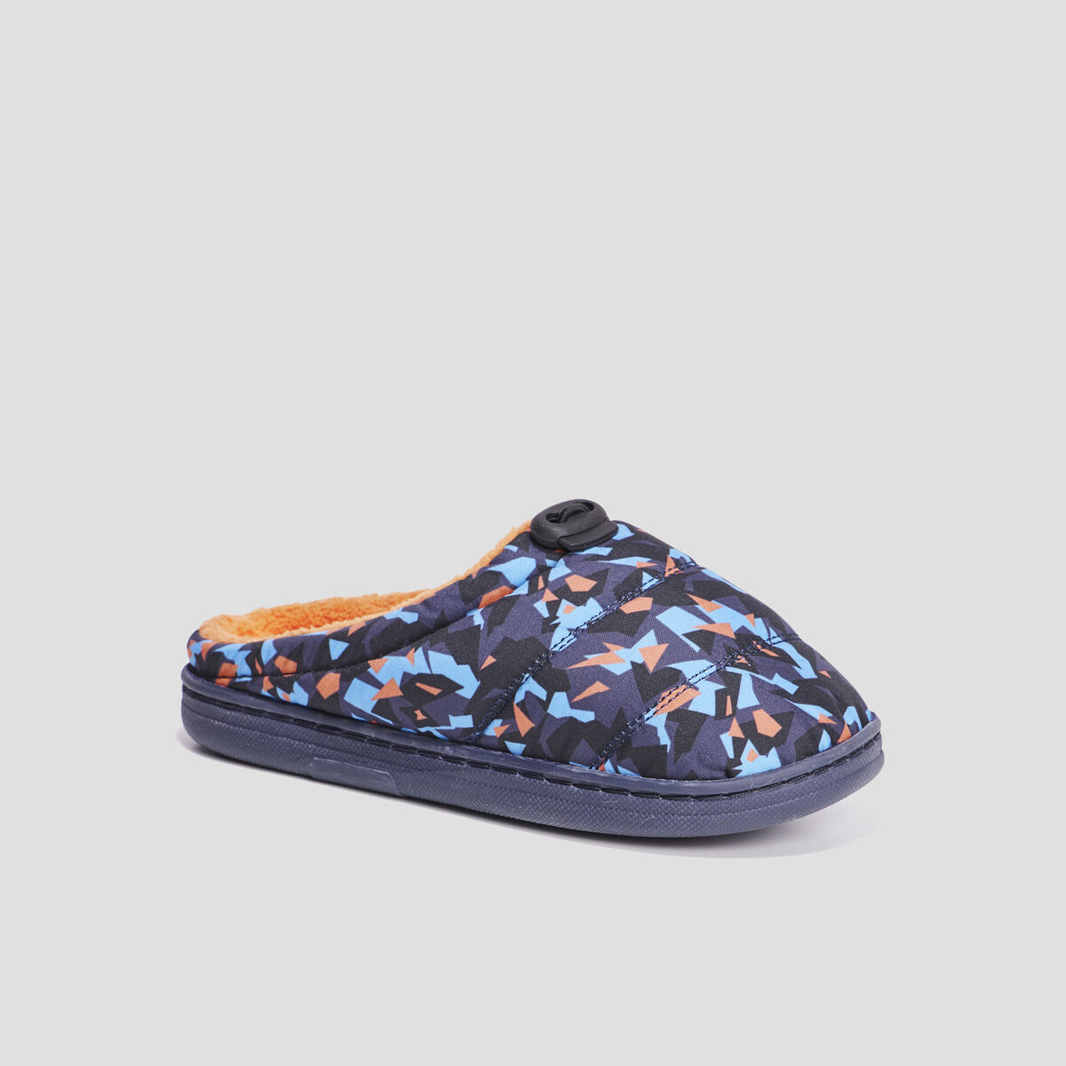 Chaussons mules matelassés camouflage multicolore garçon
