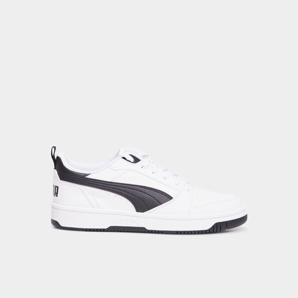 tennis basses a lacets puma blanc garcon Tennis basses à lacets Puma blanc garçon
