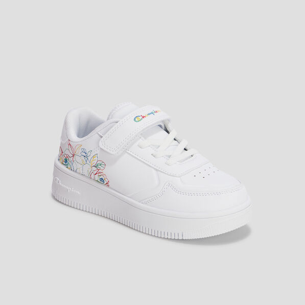 tennis scratchs champion flower blanc fille Tennis scratchs Champion Flower blanc fille
