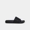 Mules &agrave; bride large bout rond noir homme