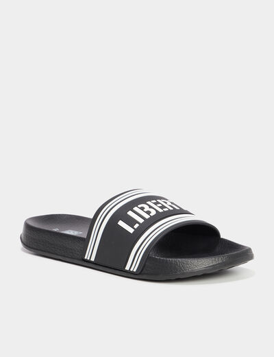 Claquettes Liberto noir garçon