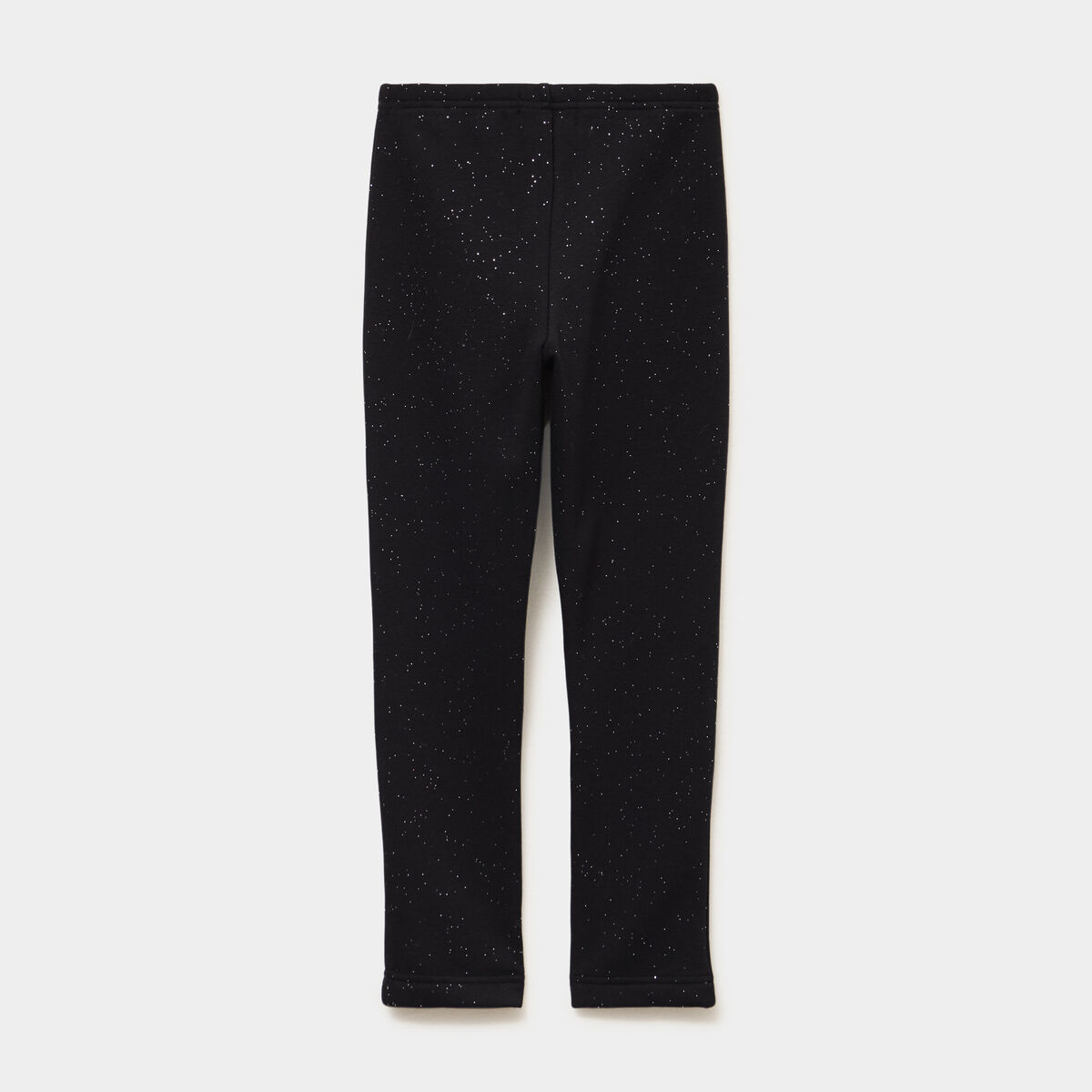 Legging doubl&eacute; chaud noir fille