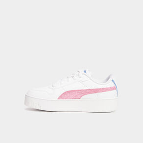 tennis basses a lacets puma carina deep rose fushia fille Tennis basses à lacets Puma Carina Deep rose fushia fille