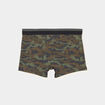 Lot 3 boxers coton vert kaki homme