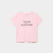 T-shirt EVJF oversize coton rose femme