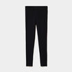 Legging taille &eacute;lastiqu&eacute;e noir femme