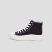 Baskets montantes en toile Creeks noir femme