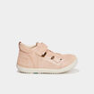 Sandales en cuir Kickers Klony rose bébé garçon