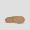 Bottines irisées en cuir Kickers Maelio bleu marine fille