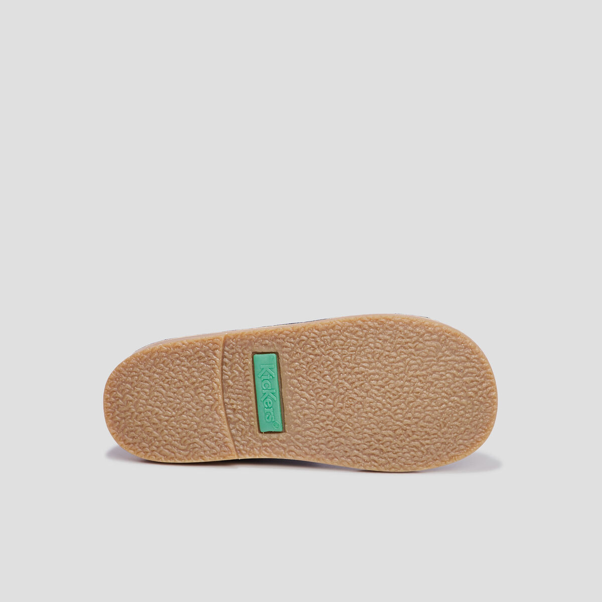 Bottines irisées en cuir Kickers Maelio bleu marine fille