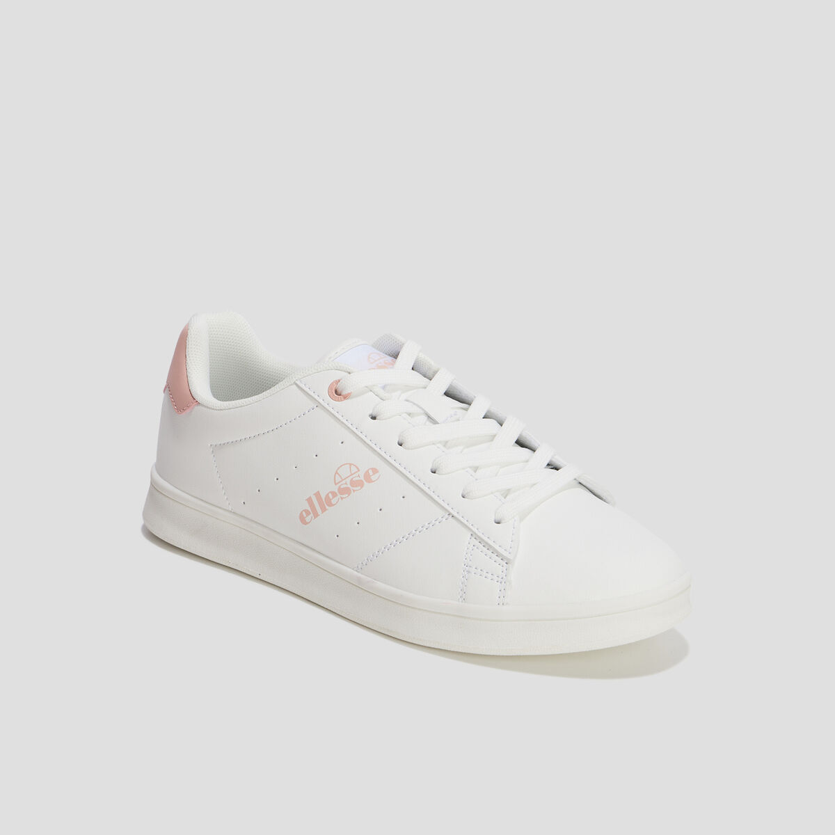 Tennis &agrave; lacets Ellesse blanc femme