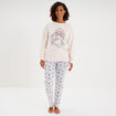 Ensemble pyjama legging Stitch rose clair femme
