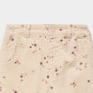 Pantalon effet velours c&ocirc;tel&eacute; coton ficelle b&eacute;b&eacute; fille