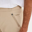Short droit stretch poches zipp&eacute;es beige homme