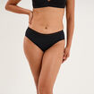 Culotte menstruelle microfibre noir femme