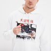 Sweat capuche hoodie Tokyo Ghoul Kaneki blanc homme