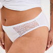 Culotte coton majoritaire blanc femme grande taille