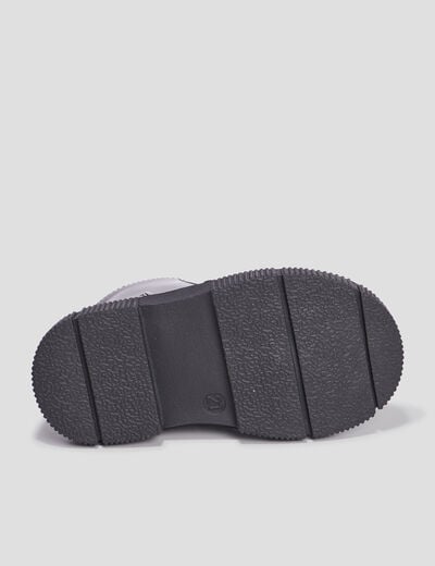Bottines vernies à lacets Liberto noir bébé fille