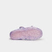Chaussons ballerines Reine des neiges mauve fille