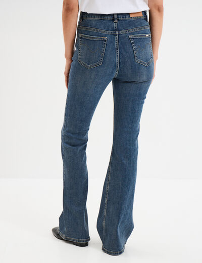 Jeans flare 5 poches Creeks denim dirty femme