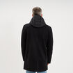 Manteau mi-long 3 en 1 &agrave; capuche noir homme