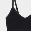 Lot 2 brassières bretelles ajustables noir femme