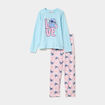 Ensemble pyjama 2 pièces coton Stitch vert fille