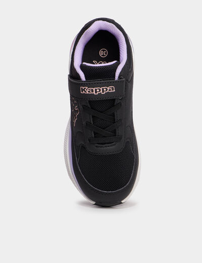 Baskets running &agrave; scratchs Kappa multicolore fille