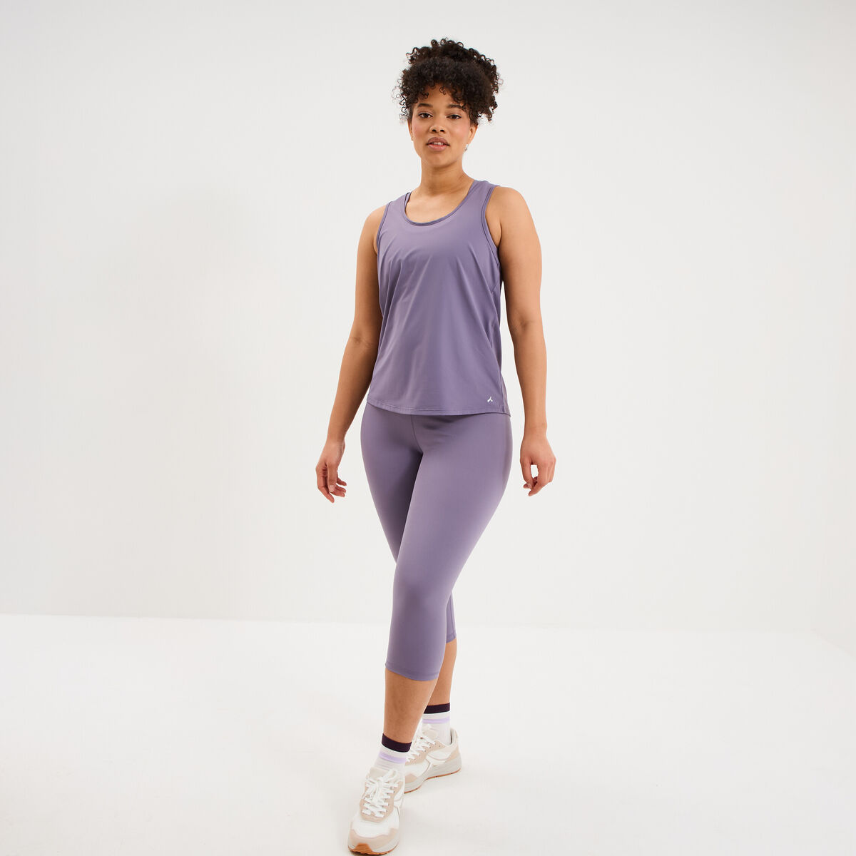 D&eacute;bardeur de sport fluide dos nageur violet femme
